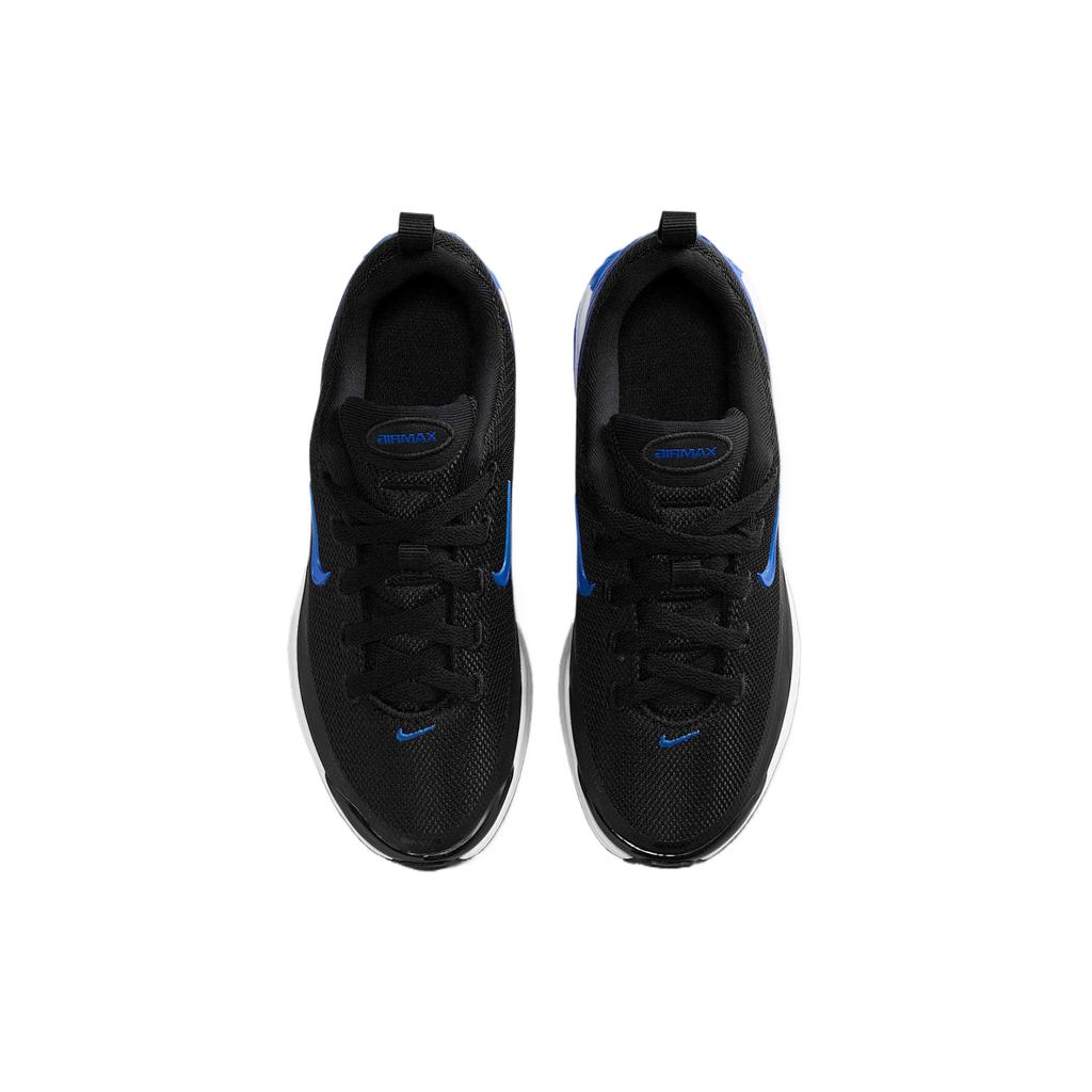 Nike Air Max Bia Comfortable Classic Trend Shock Absorption Breathable Low Top Running Shoes Kids Running Shoes Black Royal-Blue IF2629-004
