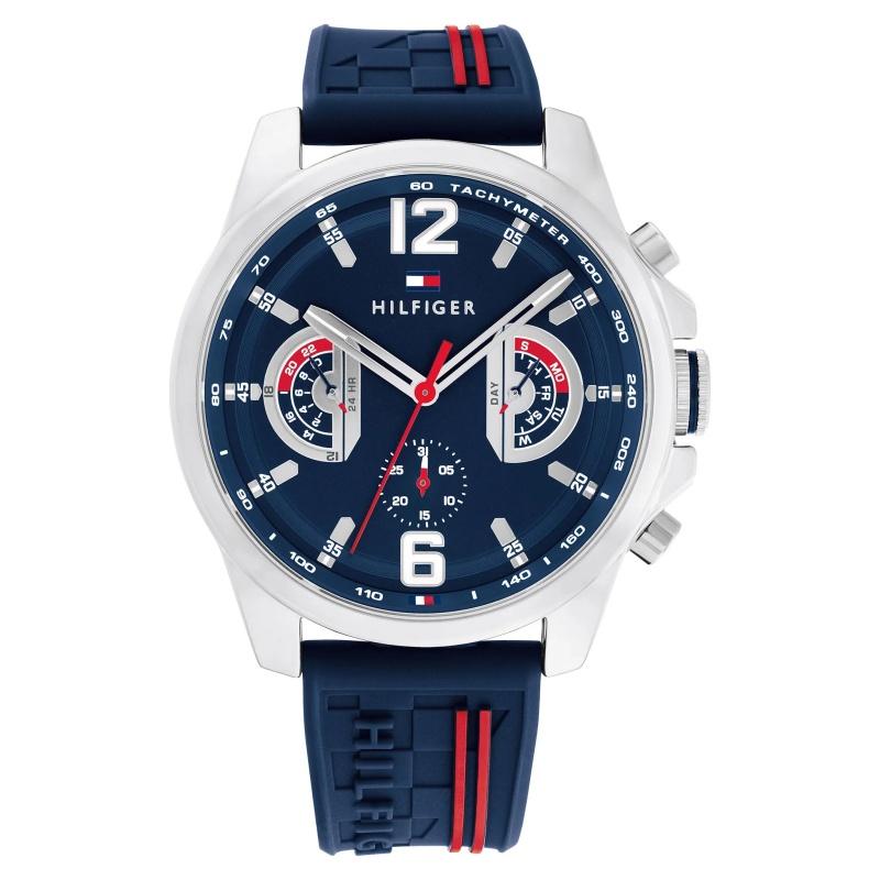 Tommy Hilfiger 1710635 Blue Quartz Men s Watch синий