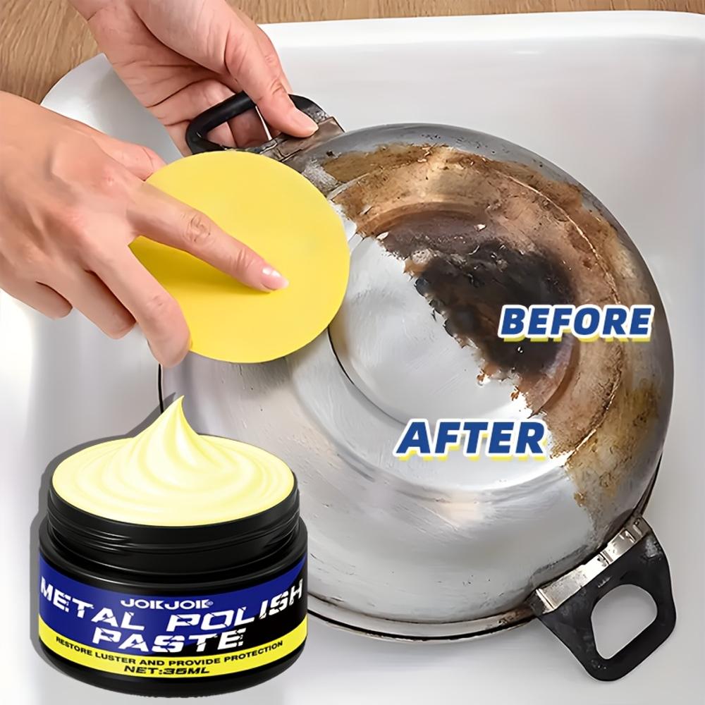 New Arrival Multi-Purpose Metal Polish Kit One paste for all your metal restoration needs! Works on stainless steel cookware, au