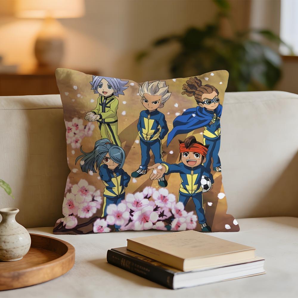 

Anime Inazuma Eleven Axel Blaze Cushion Cover Short plush pillowcase for bed sofa carwashable 30x30cm