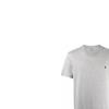Polo Ralph Lauren Ss22 Logo Print Crew Neck Pullover Straight Fit Short Sleeve T-Shirt Men Tops Gray 714844756-003