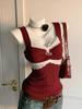 New 2026 Summer French Style Sweet Girl Sexy Lace Patchwork Camisole - Slimming and Versatile Top