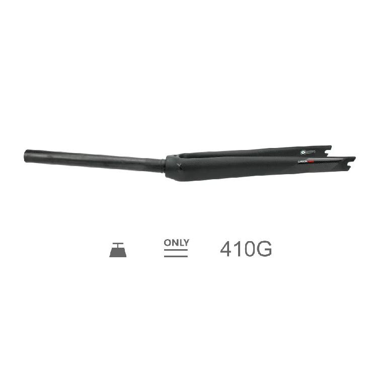 Ullicyc New 700x25~28C Carbon Fiber Quick Release V Brake Front Fork Road Bike Front Fork Bicycle Front Fork Bicycle Parts QC690