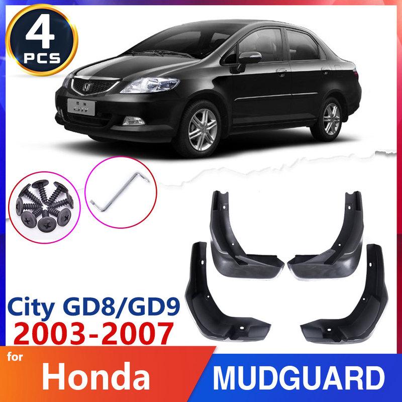 

Car-Mud-Flap Tire Fender Mudguards for Honda City GD8 GD9 GM2 GM3 GM6 2003~2007 2004 2005 2006 Mudflap Auto-Accessories-Goods