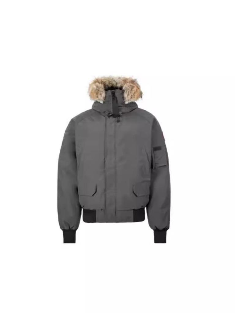 Unisex Canada Goose Down Bomber Jacket 01 - Couple's Parka Coat