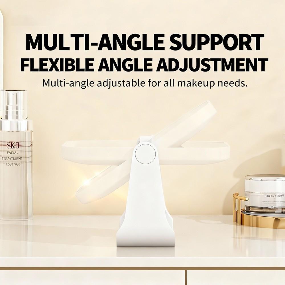 3 Color 5x Magnifying Mirror with Led Smart  Cosmetic Mirrors LED Makeup Mirror  Travel