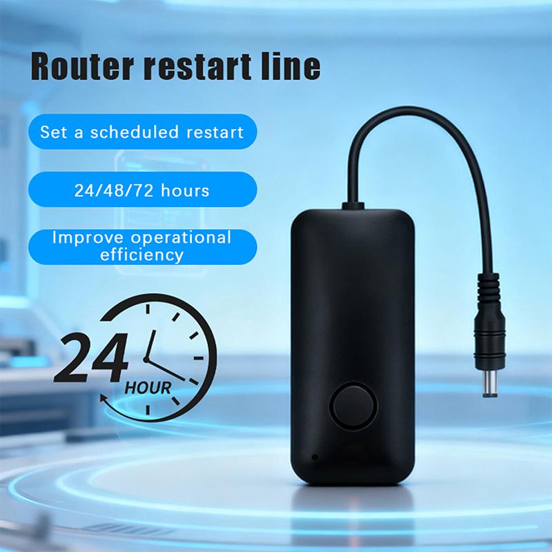 Reset And Optical Modem Speed-up Connection Router Restart Cable Automatic Power-off Timed Network Controller