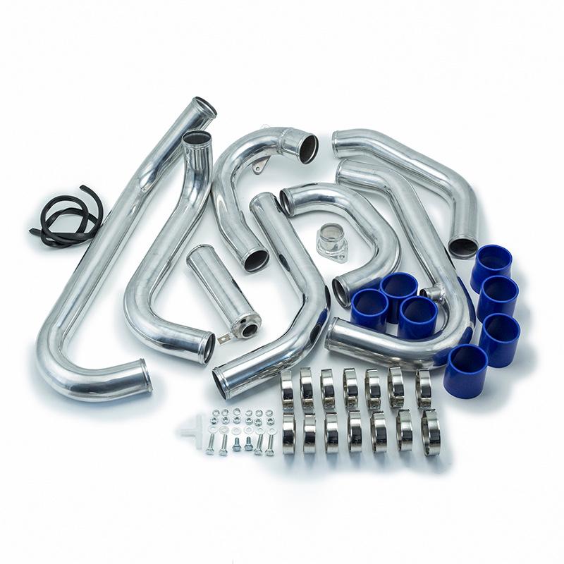 Intercooler Piping Kit with Silicone Hoses & T-Bolts for 08-11 Subaru WRX STi