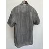 Summer Intage Pure Linen Short Sleeve T Shirt for Men Thin Solid Color Slim Men Clothing Big Size KTB