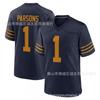 Herren Grünes Micah Parsons Rugby-Trikot S-XXXL Ganzjahres-Sportoberteil