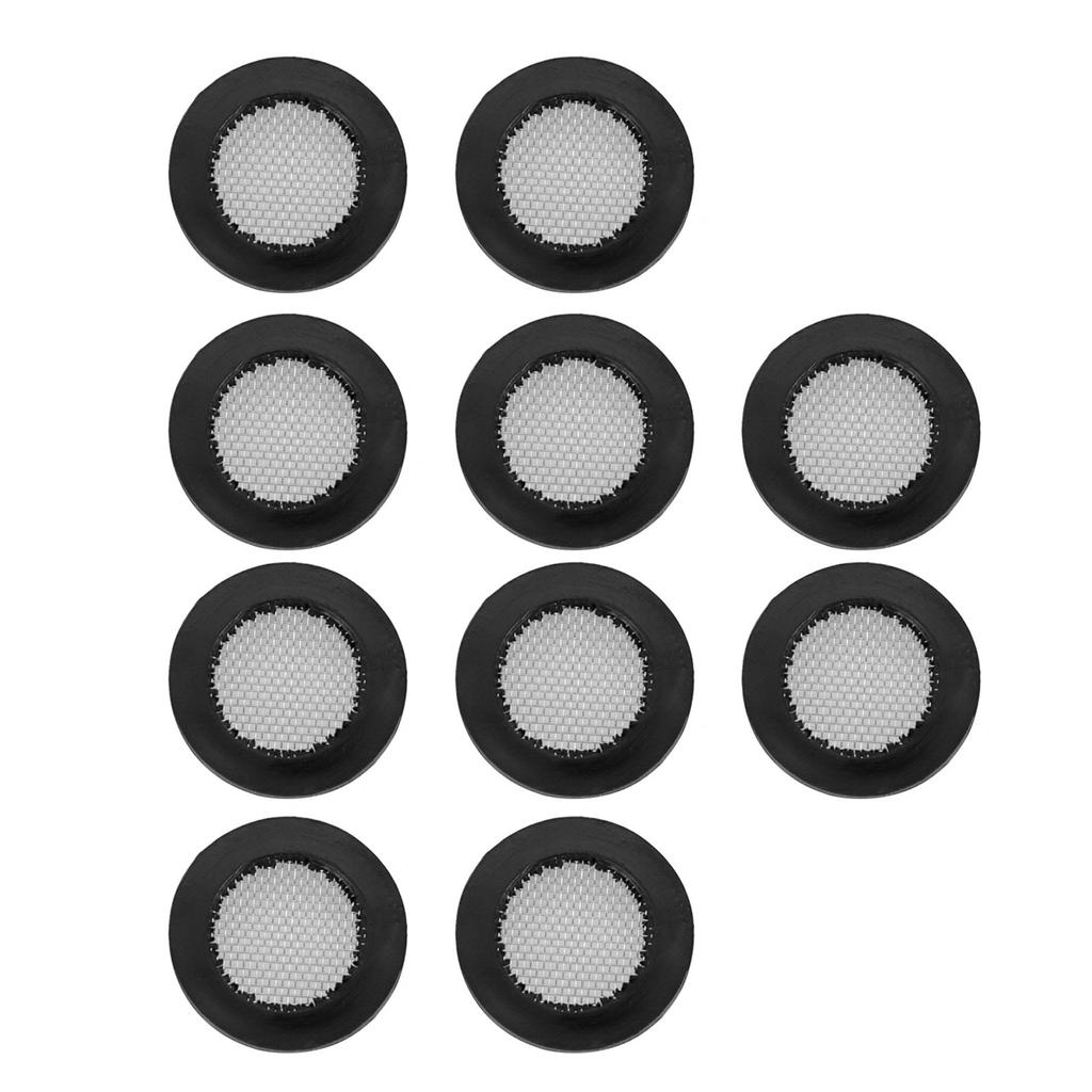 10 Pezzi Rondella Piatta Con Rete Filtrante Rondella per Tubo Filtro Rondella per Soffione Doccia Guarnizione O-ring Guarnizione per Tubo