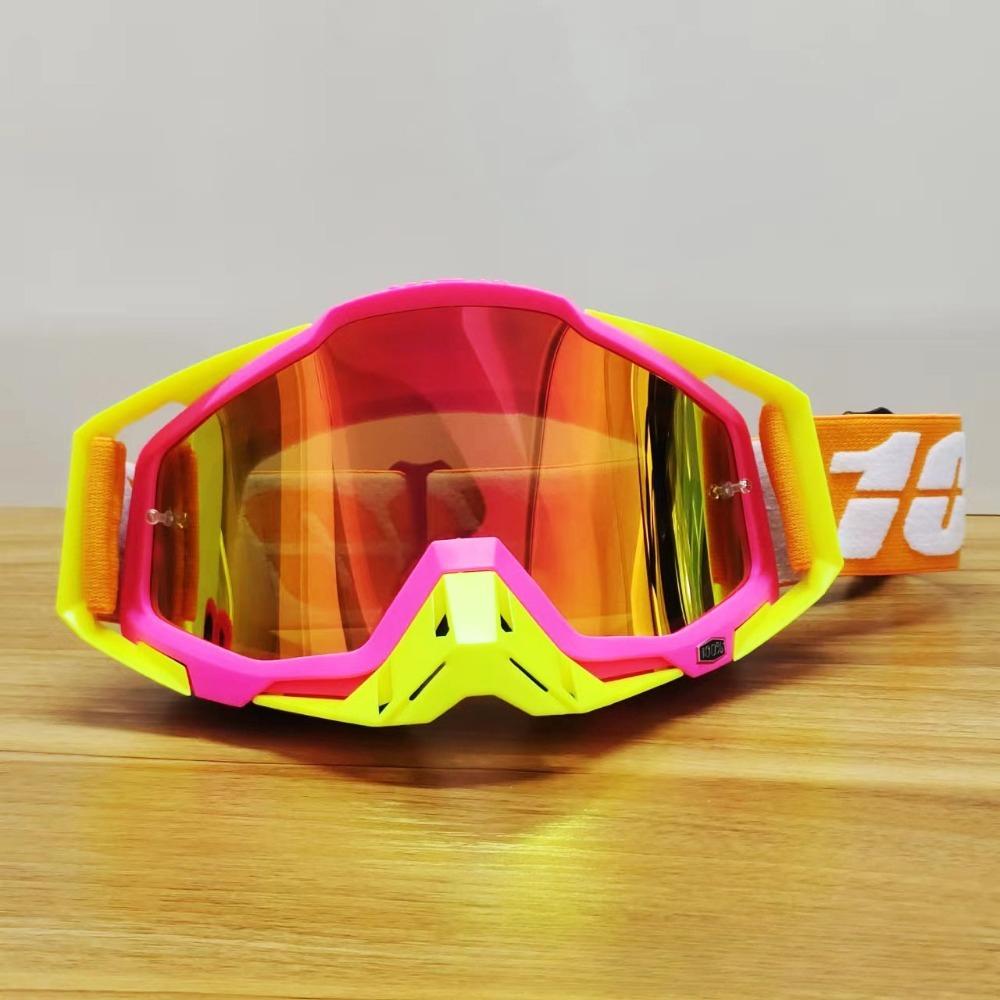 Outdoor Riding Goggles Motorcycle Off-road Dust-proof Glasses Color-changing Sports Windproof Ski Goggles