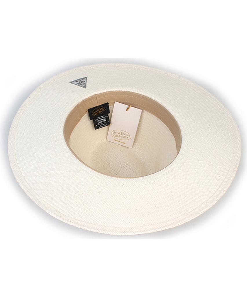 Yunibeosyeolkemiseuteuli Summer Ivory Line White Long Fedora