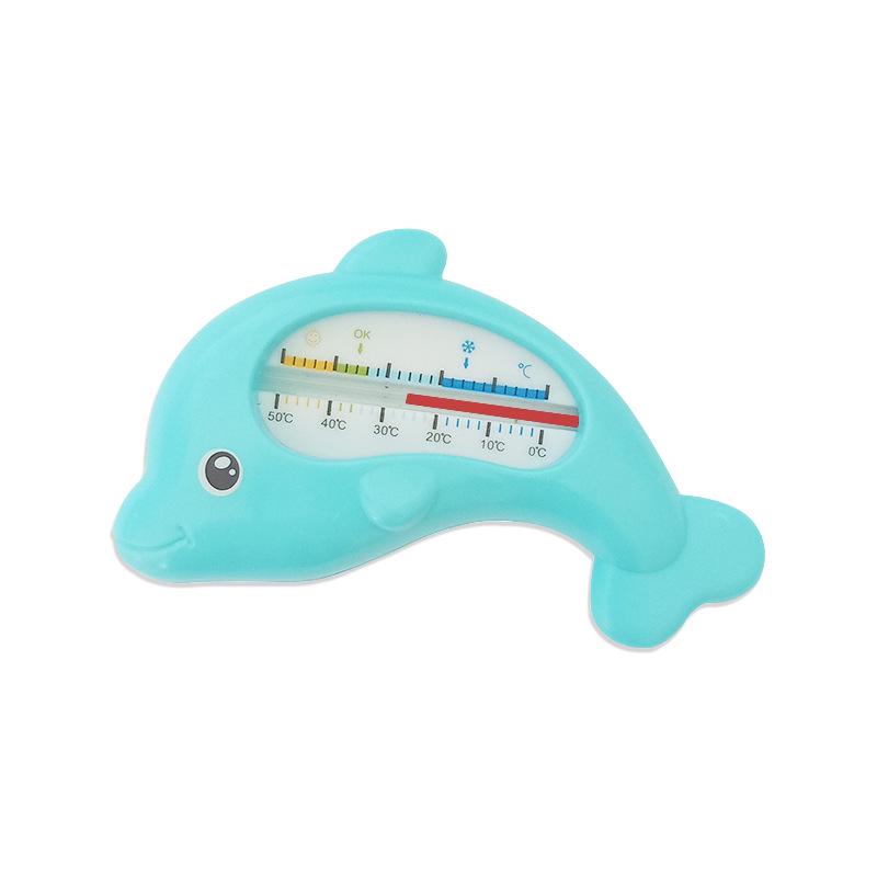 Chen Ying Dolphin Baby Bath Thermometer - Plastic Cartoon Design for Bathtubs