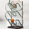 Rack for Pot Lids - Coffee Color