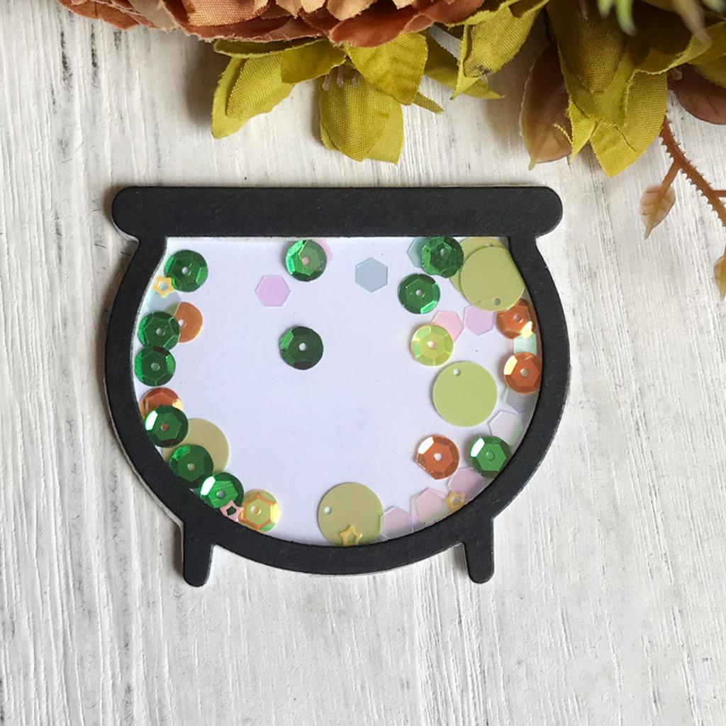 Halloween Skull Coffin Metal Cutting Dies Photo Album Decoration Accessories DIY Crafts for Journal Diary Decoration