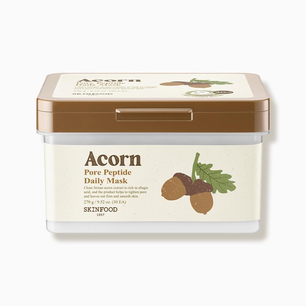 

[skinfood] Acorn Pore Daily Mask Pack 30 листов Acorn Mask Pack Acorn Daily Mask 30 sheets