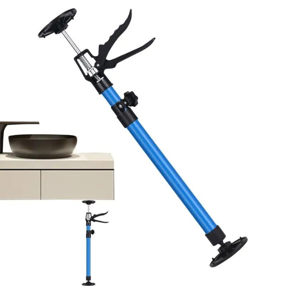 Labor-Saving Lifting Bracket, Height Adjustable Lifter – Multifunctional Support Pole For Easy Cabinet Installation In Farmhouse, Bathroom, Bedroom, And Living Room