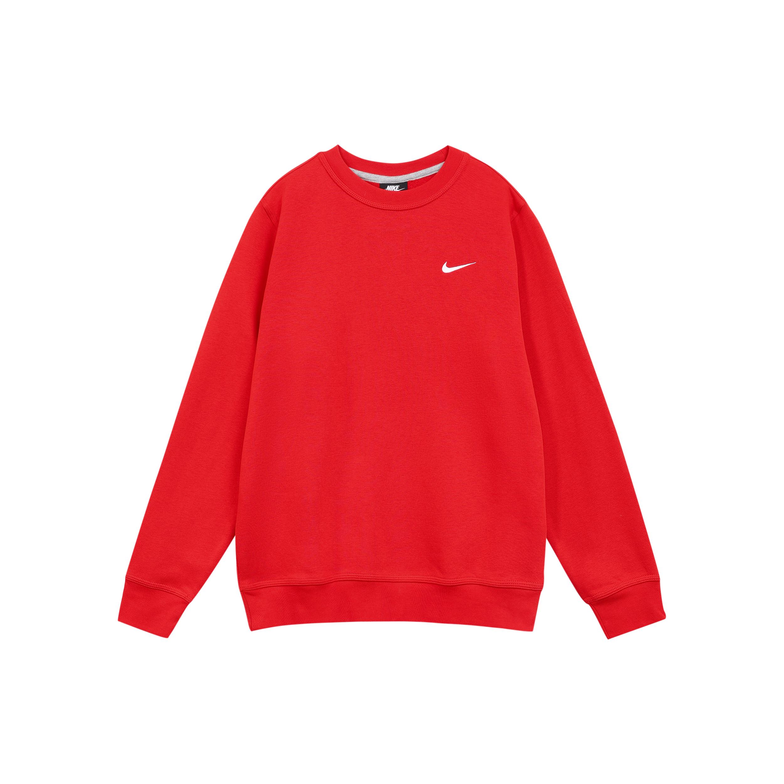 

New Nike Fleece Sweatshirt Men s Red 916609-657 S