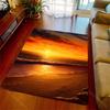1PC Sunset beach picturesque scene Print Carpet Rug for Living Room Bedroom Sofa Doormat Home Decor Non-slip Floor Mat
