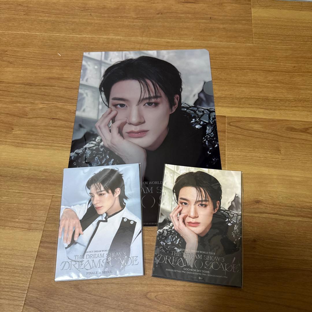[USED] NCT DREAM TDS3 Dream Show 3 Global Pack Jeno Clear File Postcard