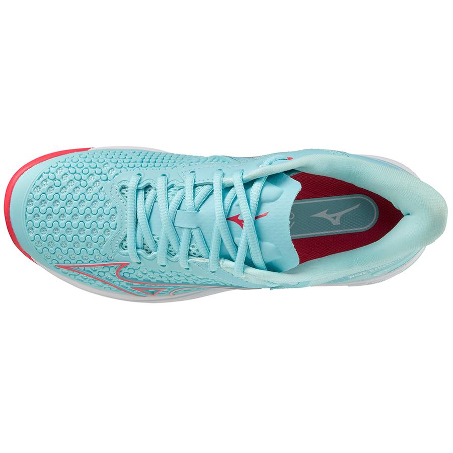Mizuno Wave Exceed Tour 5 AC Comfortable Soft Durable Low-Top Tennis Shoes Women Sneaker Green 61GA227120