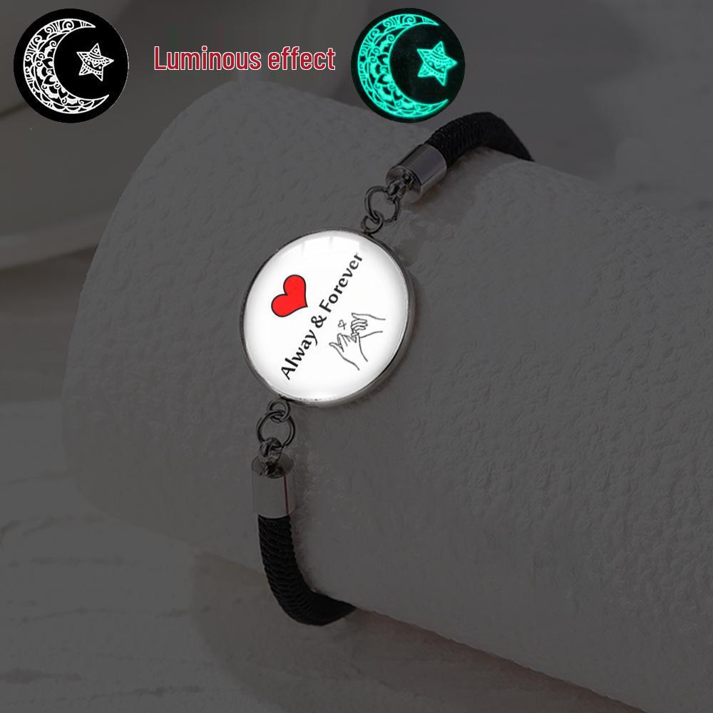 2024 Sun and Moon Lovers Stainless Steel Valentine's Day Couple Bracelet
