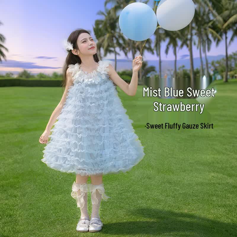 Girl s Summer Strappy Princess Dress 170