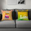 P-Paulaner Spezi cushion cover For Sofa Car Office Cafe Soft And Comfortable Double-Sided Printing Pillow Cover