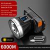 Rechargeable Headlamp with Warning Lights and Sensor