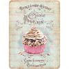 Segni Metallici Vintage Caffè Dessert Arte da Parete Minimalista Moderna Casa Cucina Targhe di Latta Ristorante Caffetteria Decorazione 20X30Cm