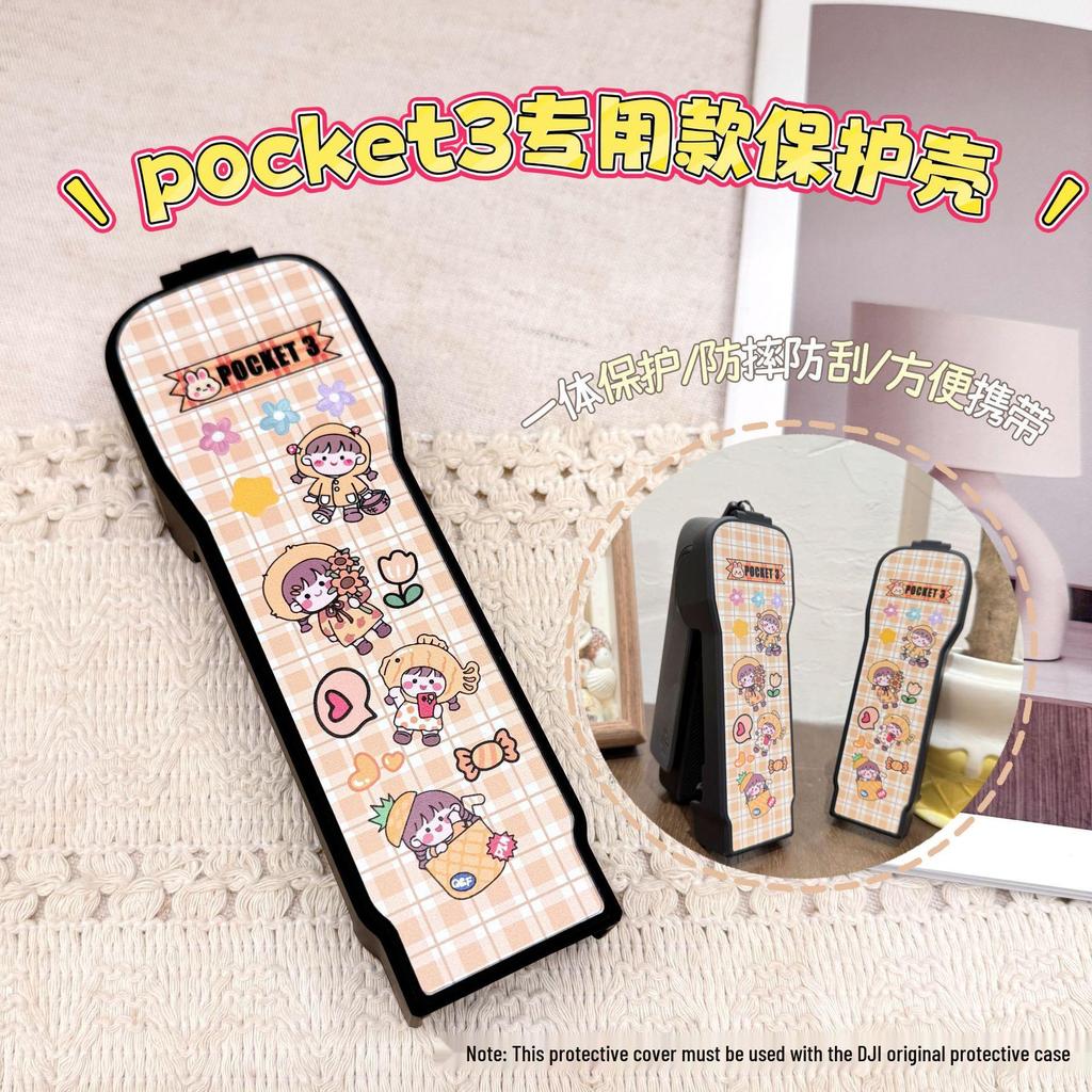 DJI Pocket 3 Protective Case Cover for OSMO Gimbal Camera – Cute Designs for Men and Women.