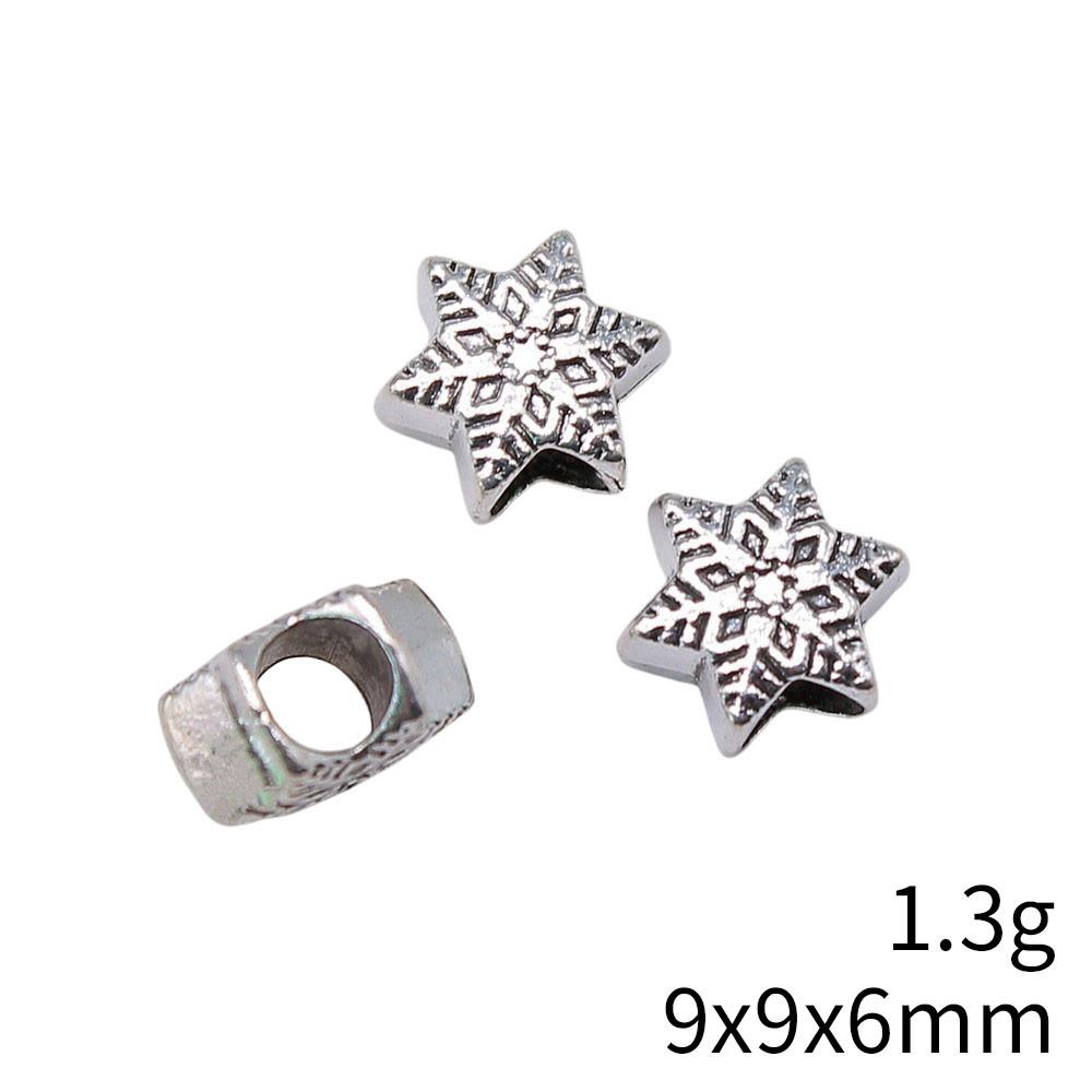 Beads Pendant Jewelry Materials Character Love Big Hole Beads Loose Spacer Accessories Parts Jewellery Making