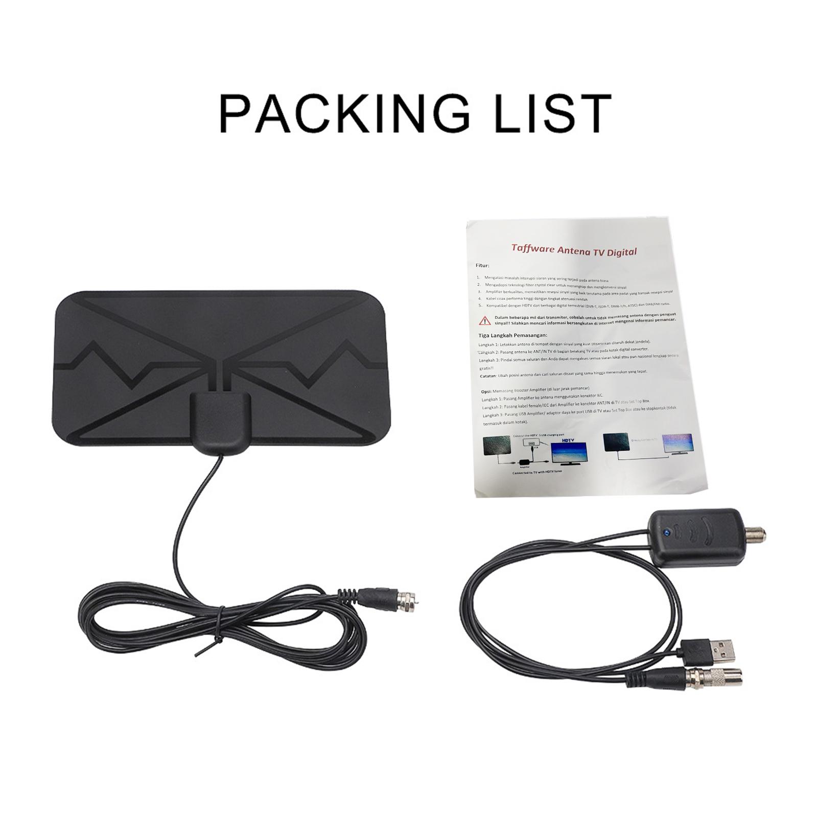 

Amplified TV , 3600 Miles Digital HDTV with Built-in Signal Amplifier for a Clear Room