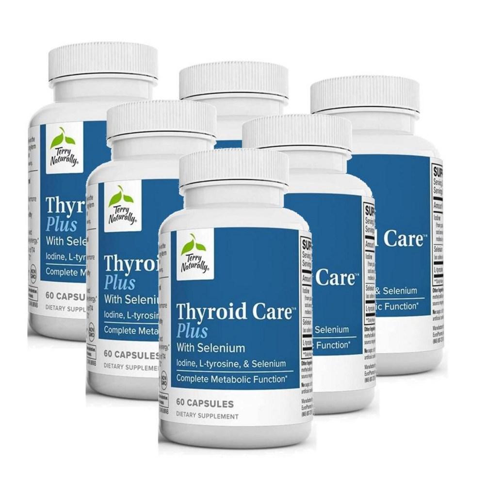 Terry Naturally Thyroid Care Plus Selenium 6 Capsules