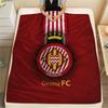 Girona FC  FlAannel Blanket, High quality Comfortable for All Seasons, Home Decor, Warmth and Comfort