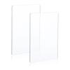 2025 Trend 2 Packs Transparency Acrylic Cutting Pads, Die Cutting Plates Clear Thick Cutting Die Pads Cutting For Die Cutting Wo