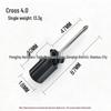 Compact Phillips Head Screwdriver Set (4.0, 5.0, 6.0) - 10CM Mini Tool for Household and Toy Repairs