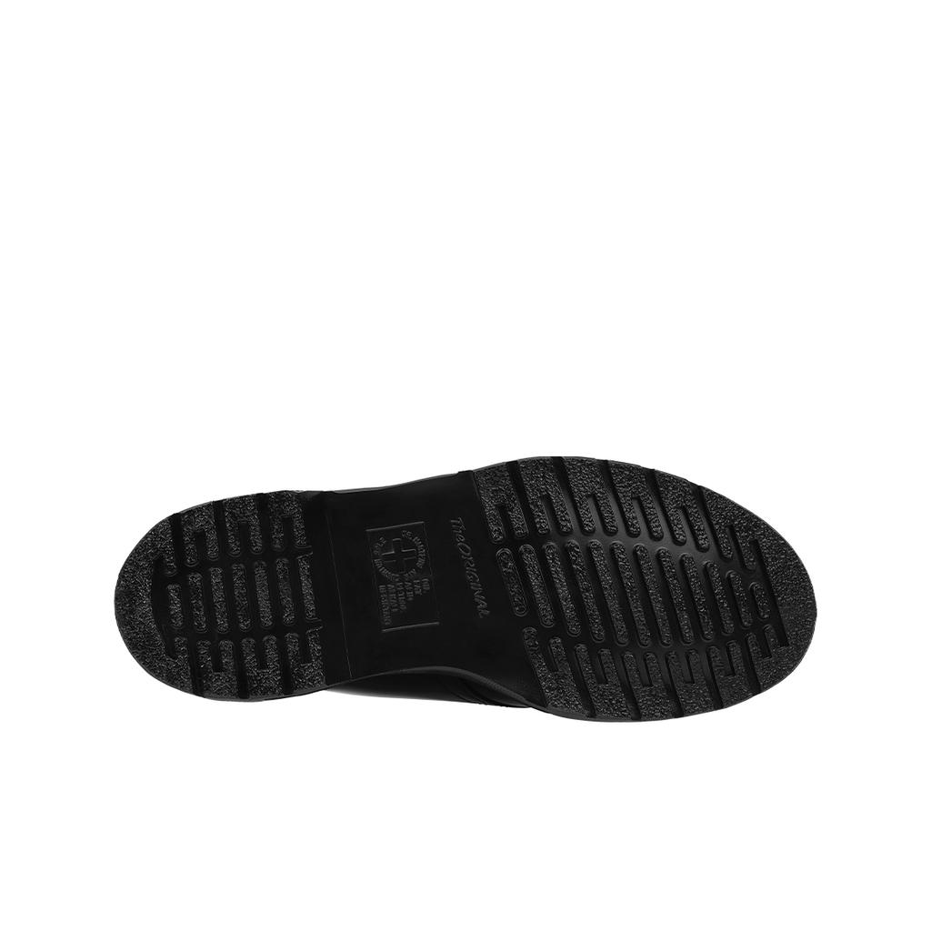 Dr. Martens 1461 Mono Oxford en Cuir Lisse Noir Unisexe Baskets 14345001