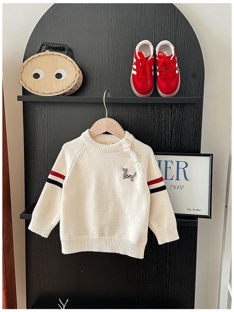 Real Shot Adorable Baby Knitted Jumpsuit - Stylish Winter Outfit for Babies, Perfect Parent-Child Look