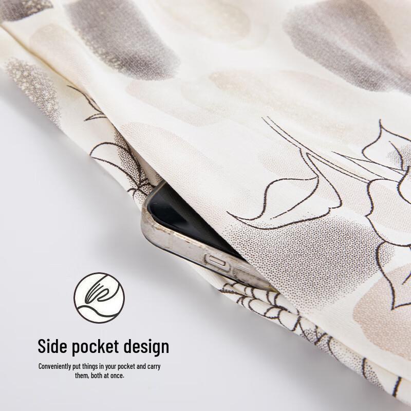 Qiansi Niao Women's Cotton Camisole Nightdress