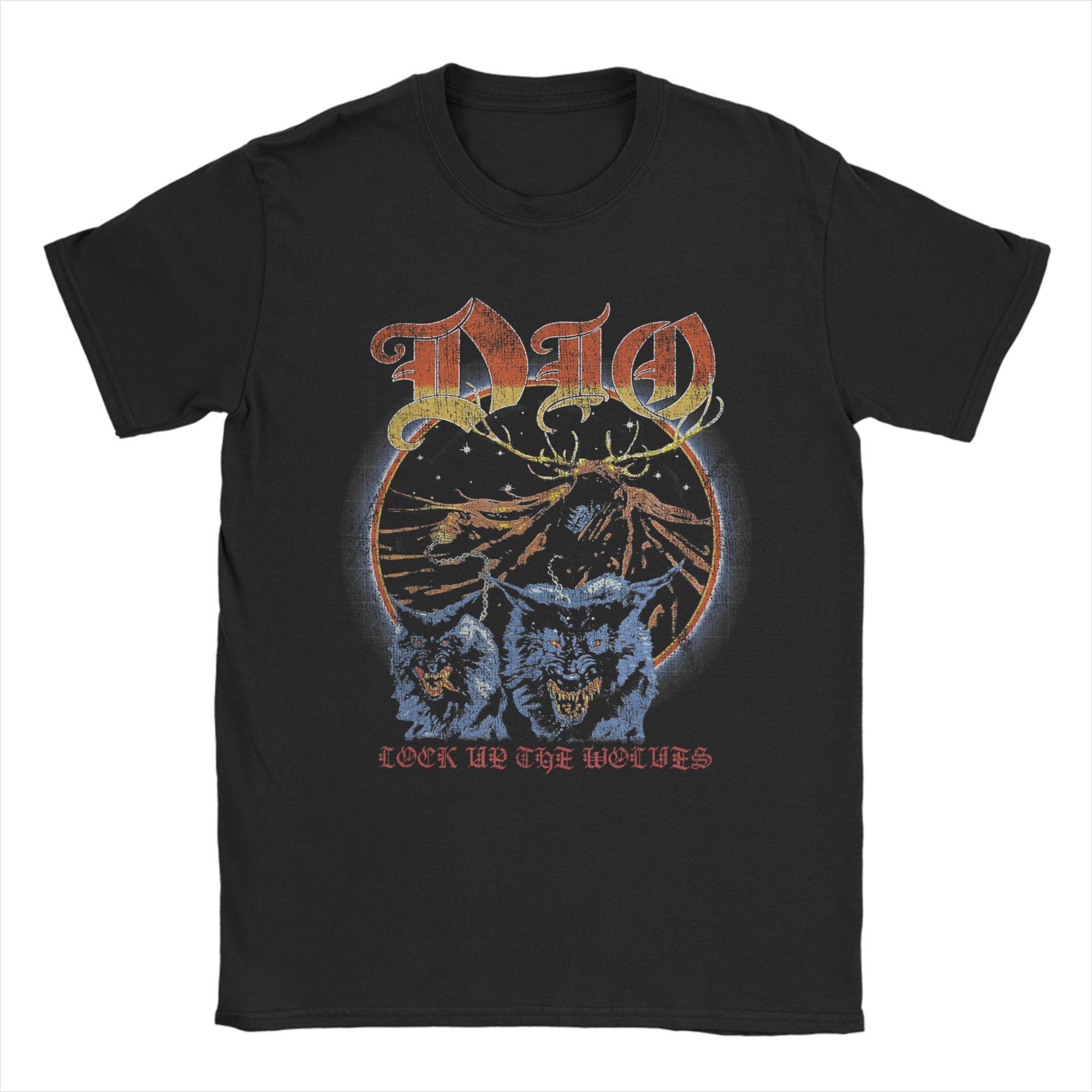 

DIO Stand Up TShirt Summer Pure Cotton TShirts For Men Harajuku Loose Tee Shirt Short Sleeve Streetwear Tops 4XL