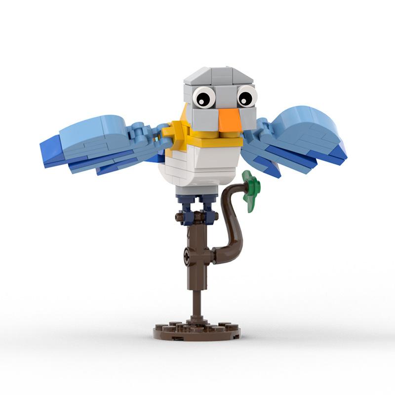 Classic Movie Cartoon Over Garden Wall Figure Wirt Frog Greg Beatrice Building Block Model MOC Krampus Brickheadz Brick Toy Gift