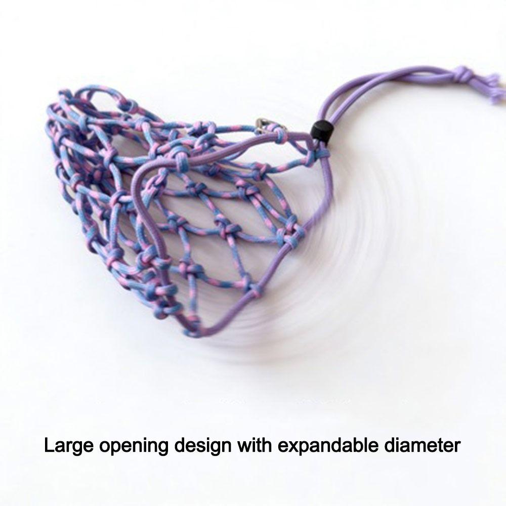 Portable Woven Coffee Cup Bag Hollow Out Foldable Cup Holder Mugs Bag