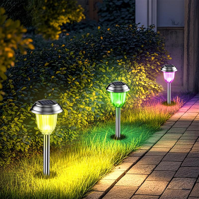 Solar Powered LED Garden Lawn Lights