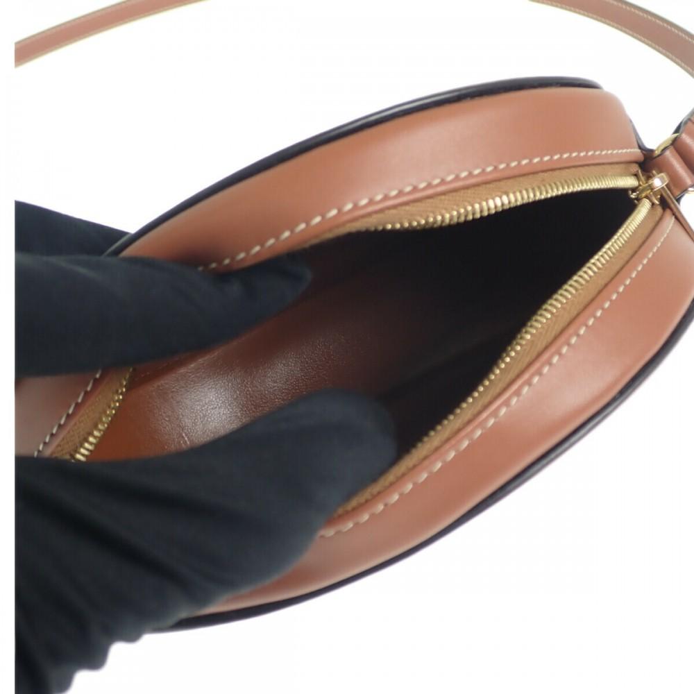 CELINE  10I703DPQ.04LU Shoulder Bag Tan Calfskin Women