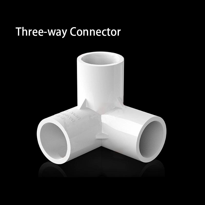 

1-10pcs 20/25/32/40/50mm PVC Pipe 3/4/5/6-Way Three-Dimensional Connector Home Garden Irrigation Hose Fittings Water Connectors 20mm&1 PCS