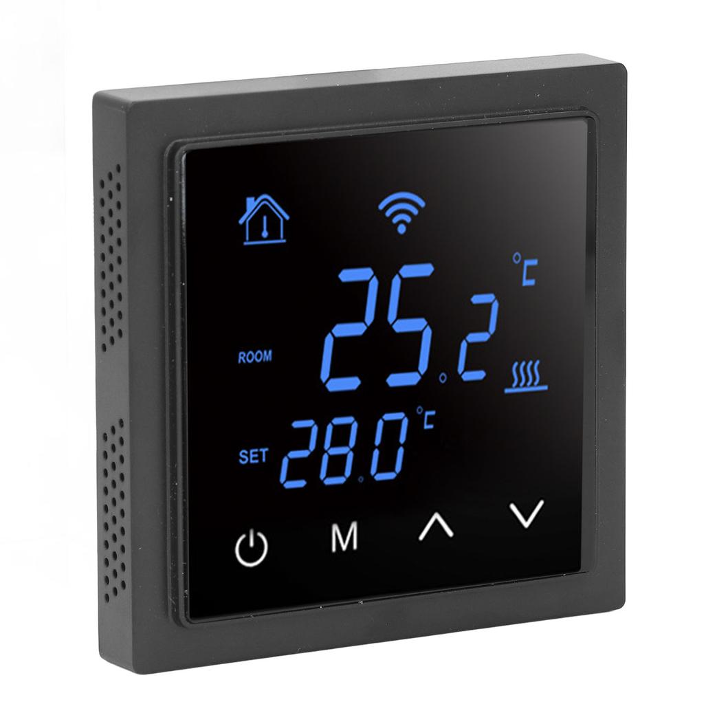 Fußbodenheizungsthermostat 16A WiFi Smart Elektrischer Fußbodenheizungsthermostat mit Sprachfunktion