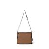Howell Sacoche LIKE for Men and Recycled Brown [Margaret Idea] Women, Unisex, Nylon, Vintage-like, Military, Casual, Lightweight, Comfortable,
