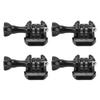 Quick Release Buckle Base Mount Adjustable Angle Camera Shell Clip Basic Mount Kit for Surfing